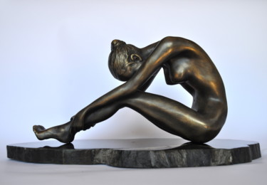 Скульптура под названием "Ginnasta" - Liza Atzori, Подлинное произведение искусства, Металлы