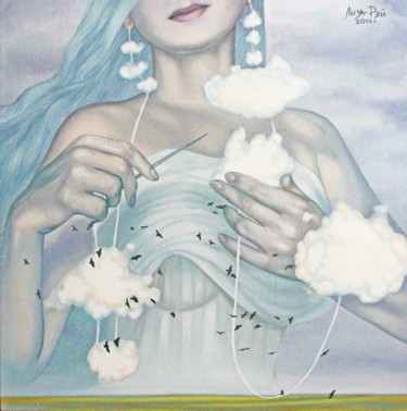 Pittura intitolato "Liza Ray  -  Mistre…" da Liza Rei, Opera d'arte originale, Olio