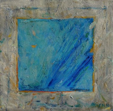 Into the ocean Painting titled "Into the ocean" by Ljubisa Urosevic, Original Art, Oil Mounted on Stretcher frame