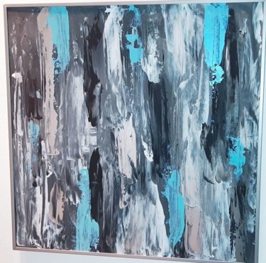 Картина под названием "Abstract painting" - Lilla Kuzma, Подлинное произведение искусства, Акрил