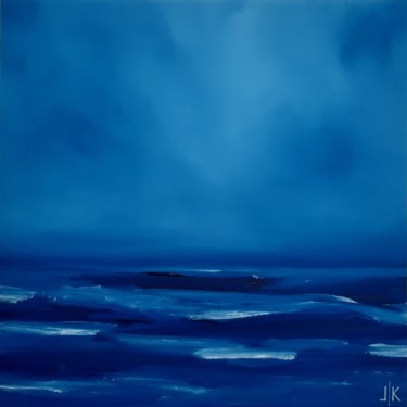 Painting titled "ATLANTIC OCEAN" by Lilla Kuzma, Original Artwork, Acrylic