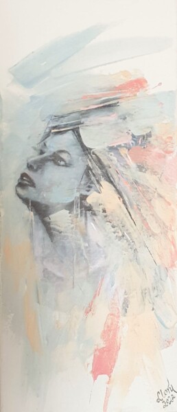 Painting titled "Dreamer" by Llory Czarnecka, Original Artwork, Acrylic