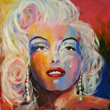 "Marilyn Monroe" başlıklı Tablo Lluís Miró tarafından, Orijinal sanat, Akrilik