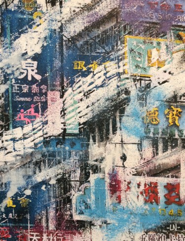 Painting titled "HK 08" by Ln, Original Artwork, Acrylic