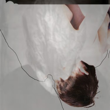 Arts numériques intitulée "derrière toi" par Ln Le Cheviller, Œuvre d'art originale, Peinture numérique