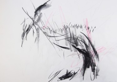 Grande anatomie 9 Dessin intitulée "Grande anatomie 9" par Ln Le Cheviller, Œuvre d'art originale, Craie