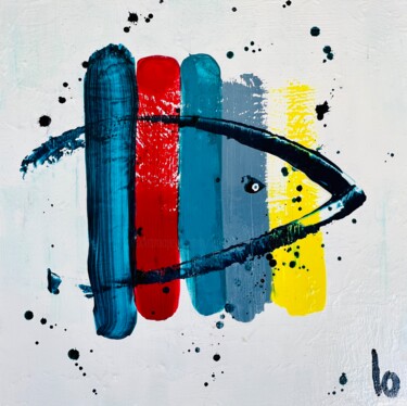 Peinture intitulée "Avril" par Lo Doré (Lo), Œuvre d'art originale, Acrylique