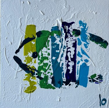 Malarstwo zatytułowany „Echos” autorstwa Lo Doré (Lo), Oryginalna praca, Akryl
