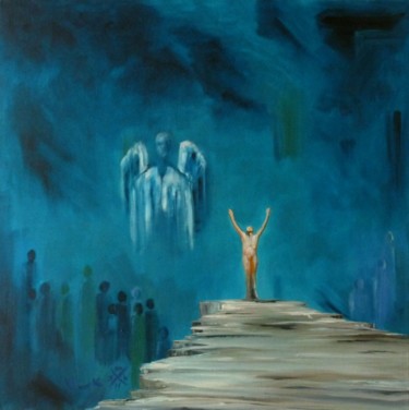 Painting titled ""Resurrection" By V…" by Vuk, Original Artwork, Oil