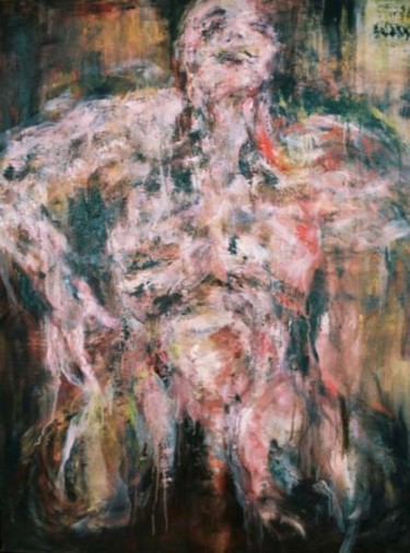 Painting titled "Lévitation 2" by Lobato, Original Artwork