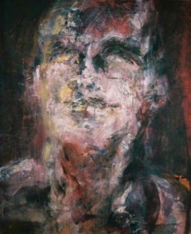 Painting titled "Regard 4" by Lobato, Original Artwork