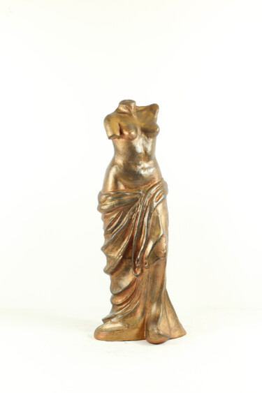 Скульптура под названием "Aphrodite" - Lode, Подлинное произведение искусства, Терракота
