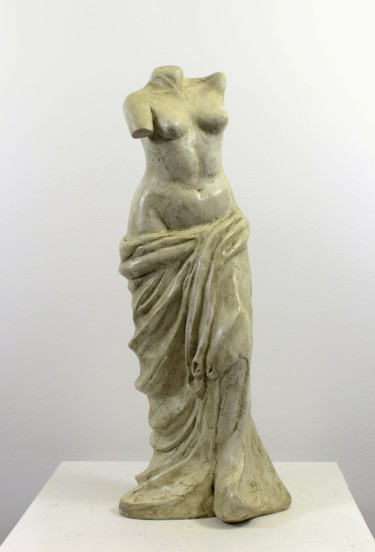 Sculptuur getiteld "Aphrodite n°1/8" door Lode, Origineel Kunstwerk, Gips