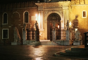 Photography titled "Venice at night - A…" by Loeber-Bottero, Original Artwork