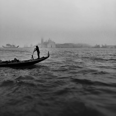 Fotografia intitolato "Venise, l'hiver #1" da Loeber-Bottero, Opera d'arte originale, Fotografia digitale