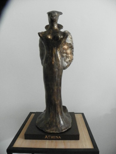 Sculpture titled "ATHENA" by Lgh, Original Artwork, Clay