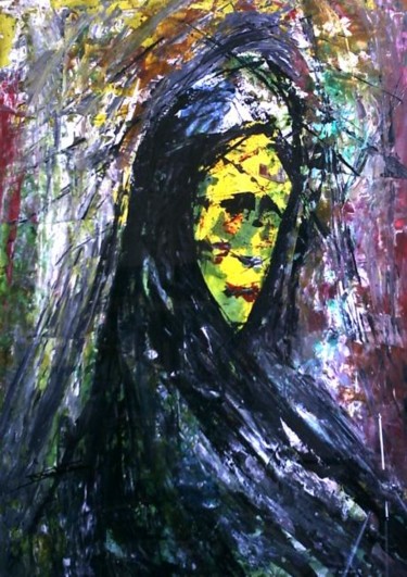 Painting titled "The attention" by Khaled El Halapy, Original Artwork