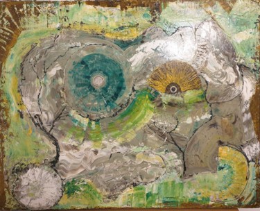 Peinture intitulée "Faune flore rocaille" par Chris Sc, Œuvre d'art originale, Acrylique