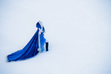 Photography titled "Azul y Blanco" by Loher+Moretti, Original Artwork, Digital Photography