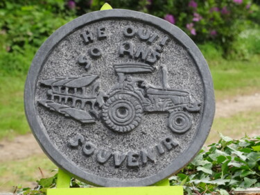 雕塑 标题为“tracteur” 由Loic Carmes, 原创艺术品