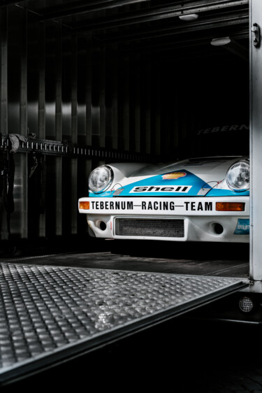 Photography titled "1975 PORSCHE 911 RSR" by Loïc Kernen, Original Artwork, Digital Photography