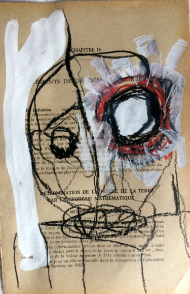 Dessin intitulée "monstre educatif 4" par Loic Tarin (Doudoudidon), Œuvre d'art originale, Crayon