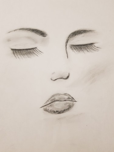 Dessin intitulée "Capture d'un instant" par Lola Lea, Œuvre d'art originale, Crayon