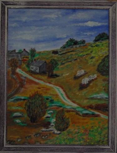 Peinture intitulée "paysages" par Lc, Œuvre d'art originale