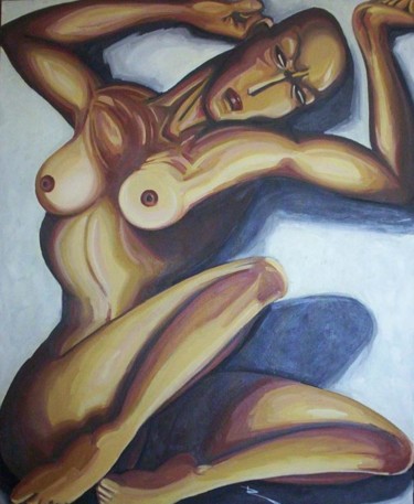 Pintura titulada "Atrapada" por Loloramirez, Obra de arte original