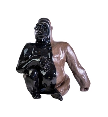 Rzeźba zatytułowany „KALA” autorstwa Loma, Oryginalna praca, Polimerowa glina