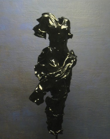 drapé noir 25.6 in © by JEAN-YVES VERNE