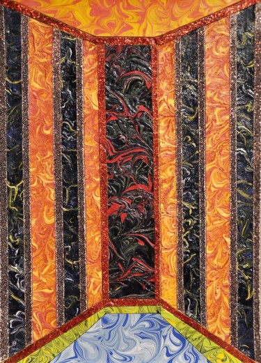 Pittura intitolato ""Mirador"" da François Longère, Opera d'arte originale, Acrilico