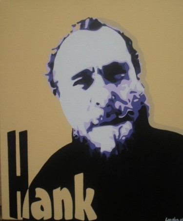 Painting titled "Hank" by Loo Nam, Original Artwork