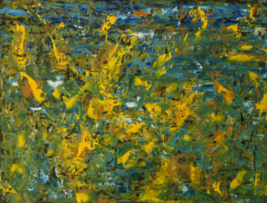 Картина под названием "Oil painting origin…" - Lora Pavlova, Подлинное произведение искусства, Масло