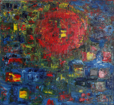 Peinture intitulée "Large original oil…" par Lora Pavlova, Œuvre d'art originale, Huile