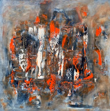 Картина под названием "Experience 2" - Lora Pavlova, Подлинное произведение искусства, Масло