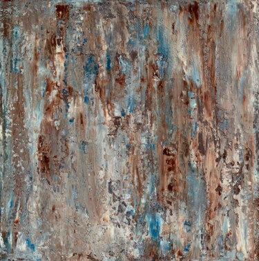 Pintura intitulada "Abstract Art Origin…" por Lora Pavlova, Obras de arte originais, Óleo