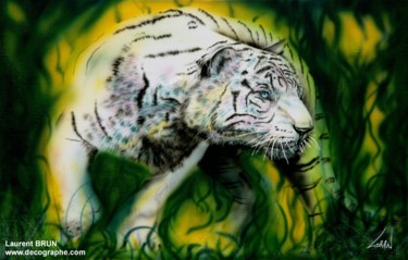 TIGRE BLANC www-decographe-fr.jpg 40x60 cm ©2013 par LoraN