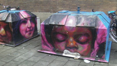 摄影 标题为“Graffiti in Rotterd…” 由Lord Faz, 原创艺术品, 非操纵摄影