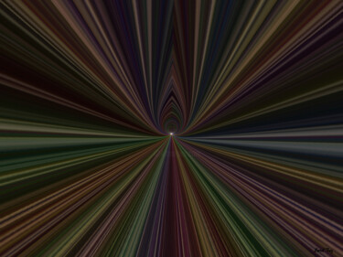 Digitale Kunst mit dem Titel "Inside The Vortex" von Lord Faz, Original-Kunstwerk, Digitale Malerei