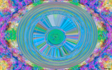 Digital Arts titled "The Eye Of The Cycl…" by Lord Faz, Original Artwork, Digital Painting