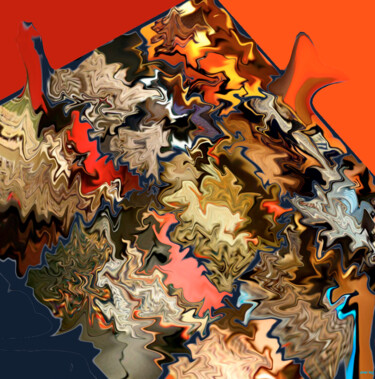 Arts numériques intitulée "The Fusion Map" par Lord Faz, Œuvre d'art originale, Peinture numérique