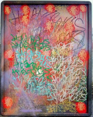 Malerei mit dem Titel "Pimp The Street Poi…" von Lord Faz, Original-Kunstwerk, Sprühfarbe