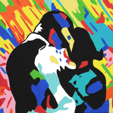 "LOVE IN CLOSE UP" başlıklı Tablo Lord Wilmore tarafından, Orijinal sanat, Akrilik