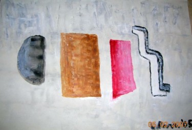 Painting titled "Mostra_2" by Laura Parrinello, Original Artwork