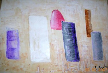 Painting titled "Mostra_3" by Laura Parrinello, Original Artwork