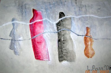 Painting titled "Mostra_14" by Laura Parrinello, Original Artwork
