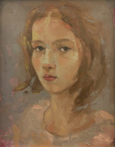 Painting titled "Wonderful Sofi" by Lorena Iavorschi, Original Artwork, Oil
