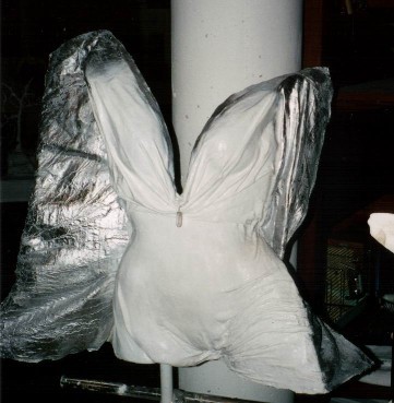 Sculpture titled "Ange" by Lorenadia Vidoni, Original Artwork, Casting