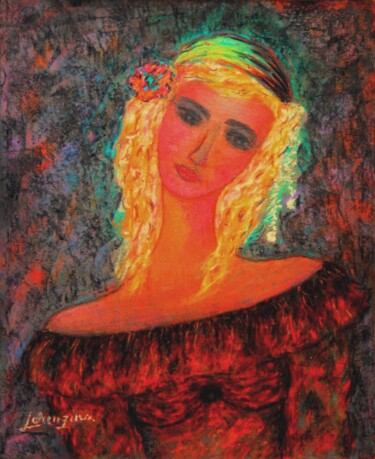Malerei mit dem Titel "And tomorrow I'll d…" von Lorenzina B, Original-Kunstwerk, Pastell